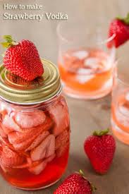 strawberry infused vodka recipe
