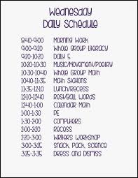 A Differentiated Kindergartens Daily Schedule