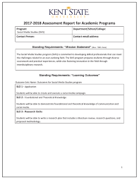Assessment Report Sample Accreditation Assessment And