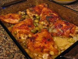 Whole cut up chicken recipe : Roasted Chicken Thighs Bewitching Kitchen