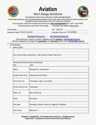 Merit Badge Worksheets Math First Aid Cooking Geology