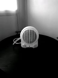 b q electric fan heater still in