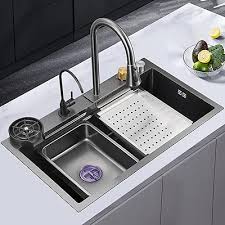 mua new waterfall kitchen bar sink 304