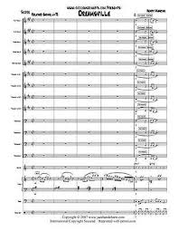 Dreamsville Big Band Jazz Chart Henry Mancini Score