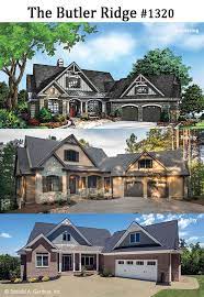 Browse through this collection of the most popular new american home plans and modern house plans in the united states. We Have Three Looks For The Butler Ridge 1320 The Original Rendering And Two Built Homes Wedesigndreams Lake House Plans House Plans Lake House