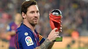 Find more la liga scores and team news at fox sports. Lionel Messi Trophy La Liga President Open To The Idea Football News Hindustan Times