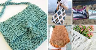 45 free crochet bag patterns for
