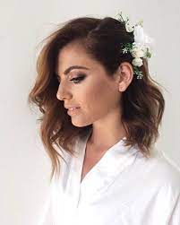 The choice of the right wedding hairstyle is as responsible as the choice of a wedding dress. 31 Wedding Hairstyles For Short To Mid Length Hair Stayglam Hair Styles Short Wedding Hair Mid Length Hair