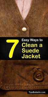 7 easy ways to clean a suede jacket