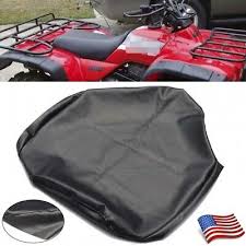 Standard Atv Seat Cover Black Fit For