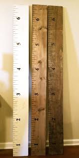 Rustic Wood Growth Chart For Children 55 00 Via Etsy