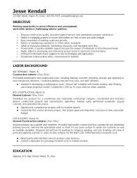 General Resume Objective Examples 620 802 Resume Examples