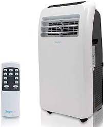 So the smaller, lower btu unit is louder for no apparent reason. Amazon Com Portable Electric Air Conditioner Unit 1150w 10000 Btu Power Plug In Ac Indoor Room Conditioning System W Cooler Dehumidifier Fan Exhaust Hose Window Seal Wheels Remote Serenelife Slpac10 Electronics