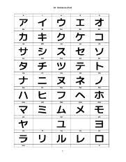 Katakana Workbook Pdf Table Of Contents Introduction 3