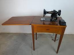 Shop for singer sewing machines in singer. Vintage Singer Sewing Machine In Cabinet Ll Auctions Llc