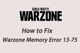 how to fix memory error 13 75 split