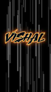 Vishal as a ART Name Wallpaper!