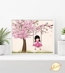 Toddler Girl Room Decorcherry Blossom