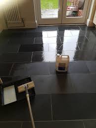 slate floor cleaning and sealing in