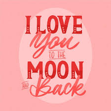 Love You Moon Back Images Free