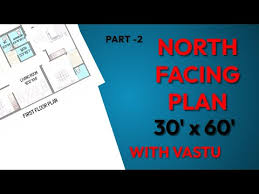 30 X 60 North Facing First Floor Plan