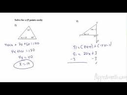 Geometry Unit 3 Review You