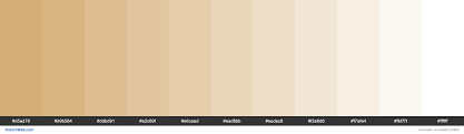 salted caramel colors palette colorswall