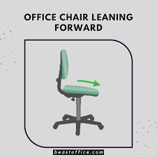 office chair leaning forward how to fix