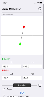 Slope Calculator Plus On The App