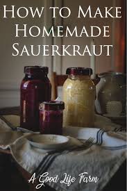 how to ferment homemade sauer