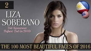 the 100 most beautiful faces in the