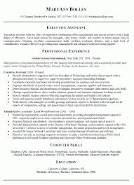 Administrative Assistant Resume 4 Administrative Assistant