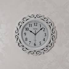 Wall Clock Maurice Antique White Shabby