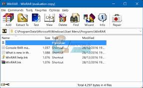 how to uninstall winrar from windows 7
