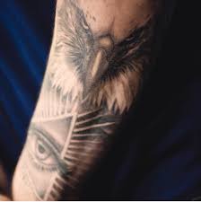 The outer side of doncic's left forearm is covered with the number 7, palm leaves, and moon tattoo design. Luka Feeling Very Patriotic Ready To Represent The Usa Mavericks