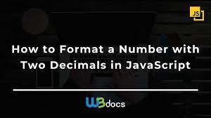 number with two decimals in javascript