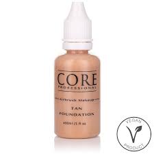 tan foundation for airbrush makeup core