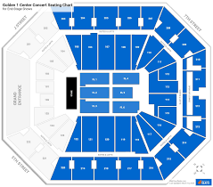 golden 1 center concert seating chart