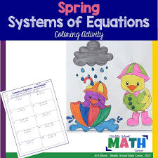 Spring Systems Of Equations Coloring