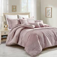 Sx 7 Piece All Season Bedding King Size Comforter Set Ultra Soft Polyester Elegant Bedding Comforter Purple