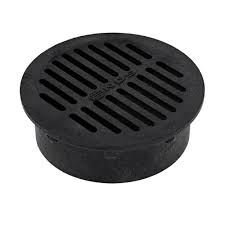 nds 6 in plastic round drainage grate