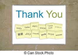 How to express your thanks in numerous different languages, and how to reply when someone thanks you. Thank You Sign A Whiteboard With The Words Thank You In 13 Different Languages Outer And Inner Clipping Paths For The Canstock