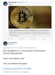 Bitcoin blackmail by snail mail preys on those with guilty conscience krebsonsecurity heard from a reader whose friend recently received a remarkably customized extortion letter via snail mail that threatened to tell the. Using Elon Musk S Name Bitcoin Scammers Make Away With 580 000 In A Week