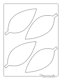 free leaf templates printable leaf