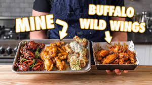 making buffalo wild wings and sauces at