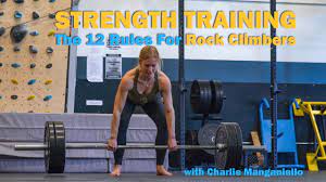 strength training for climbers is