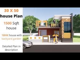 Best 30 X 50 House Plan 1500 Sqft House