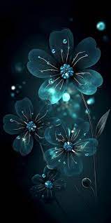 blue flowers wallpapers