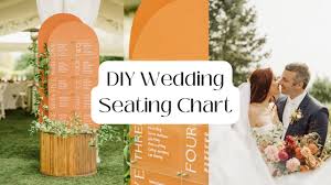 wedding seating chart diy how i made