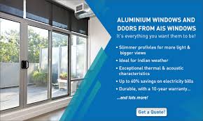 aluminium windows for residential